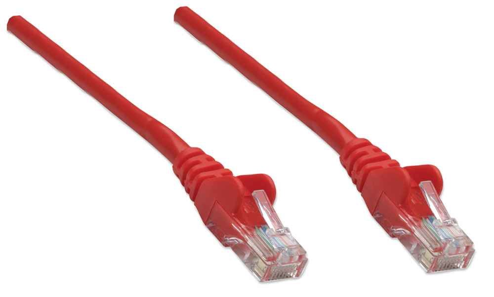 Intellinet 318952 câble de réseau Rouge 1 m Cat5e U/UTP (UTP)
