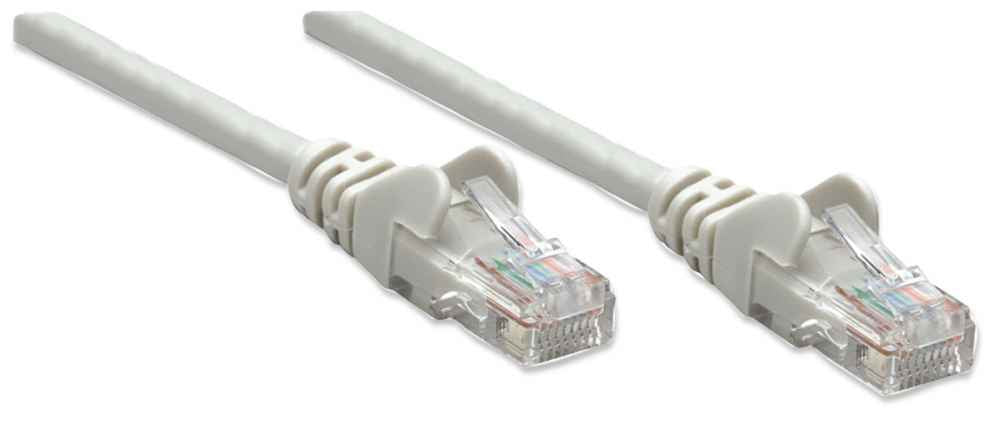 Intellinet 318976 câble de réseau Gris 2 m Cat5e U/UTP (UTP)