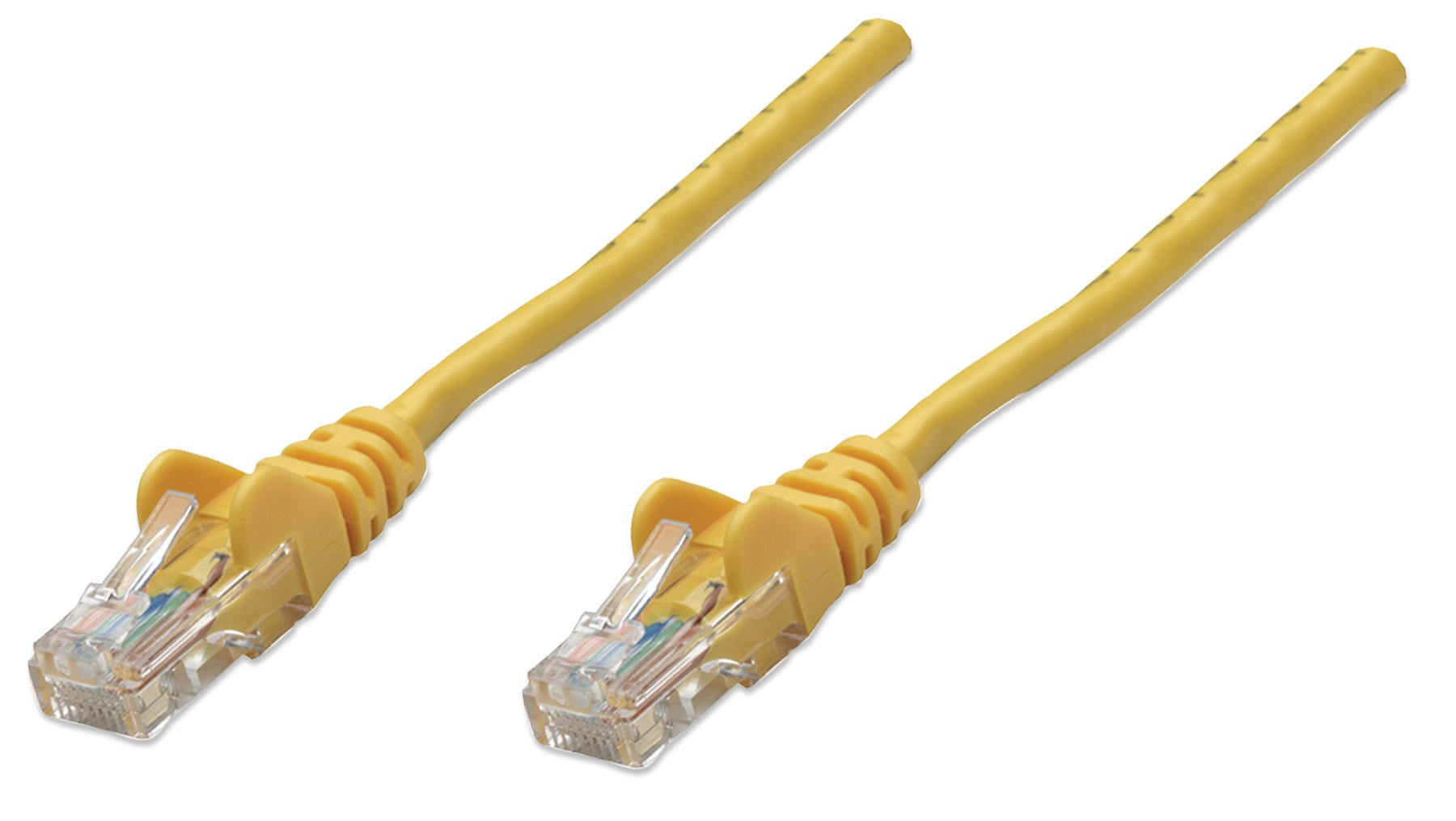 Intellinet Cat5e UTP, 3m câble de réseau Jaune U/UTP (UTP)