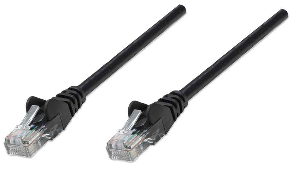 Intellinet 320757 câble de réseau Noir 2 m Cat5e U/UTP (UTP)