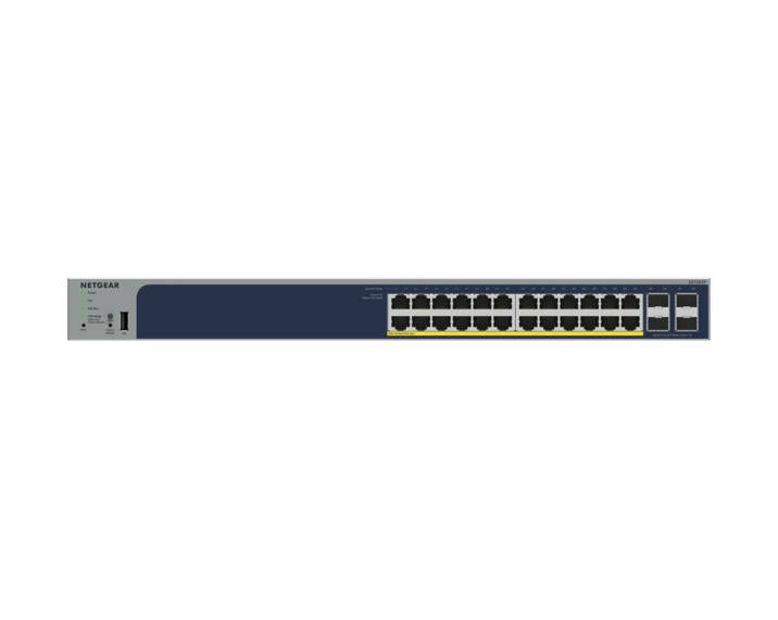 NETGEAR GS752TPP Géré L2/L3/L4 Gigabit Ethernet (10/100/1000) Connexion Ethernet, supportant l'alimentation via ce port (PoE) Gris