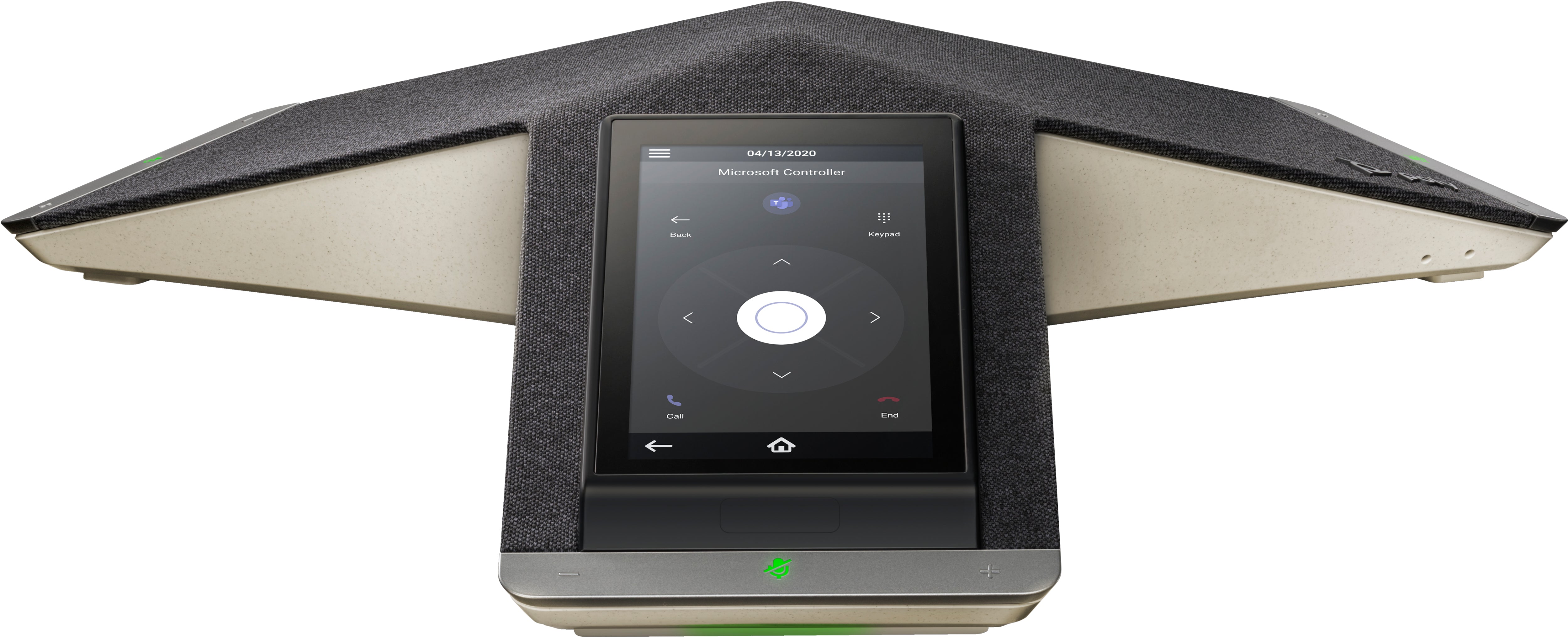 POLY Téléphone de conférence IP Trio C60 pour Microsoft Teams, radio complète et compatible PoE