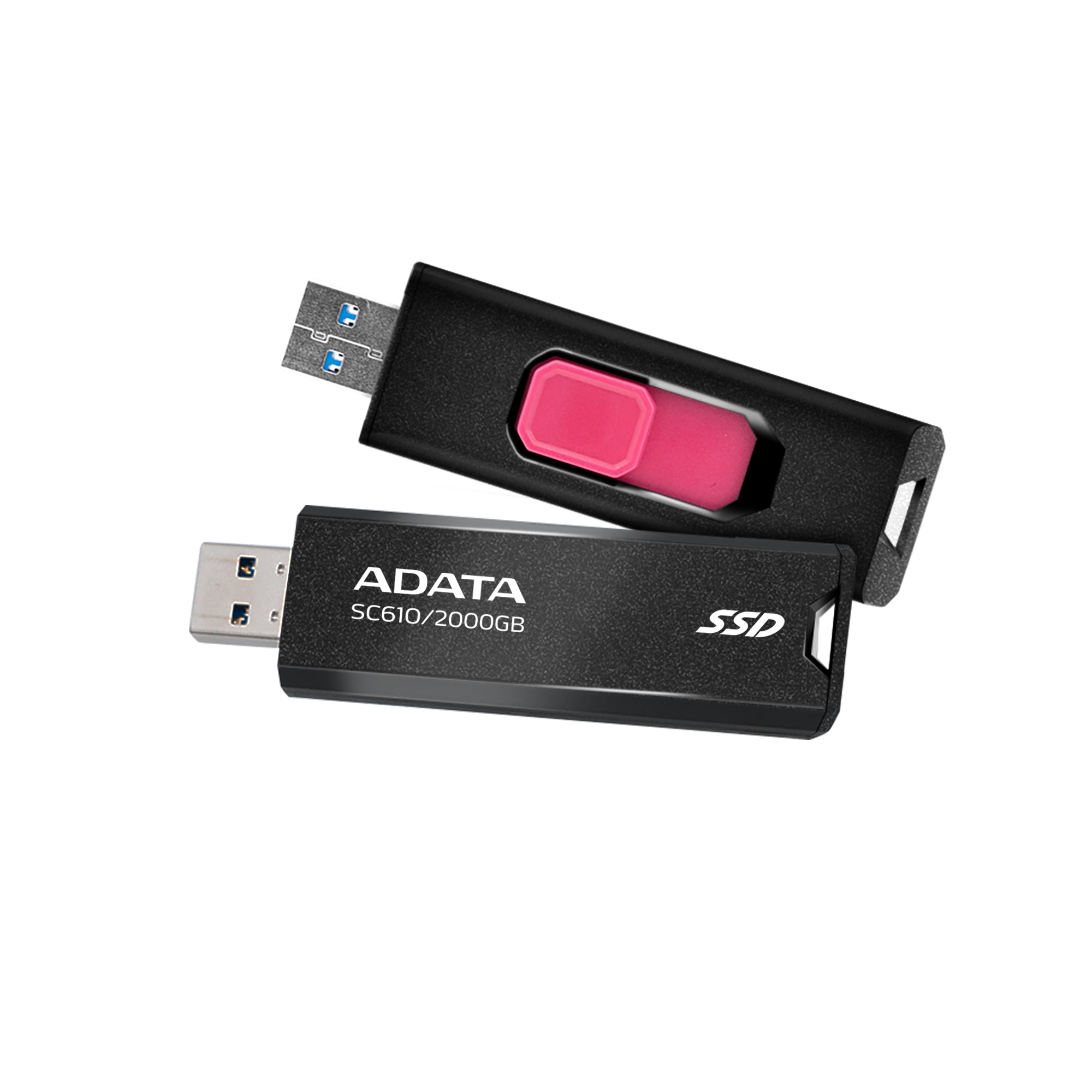 ADATA SC610 lecteur USB flash 2 To USB Type-A 3.2 Gen 2 (3.1 Gen 2) Noir