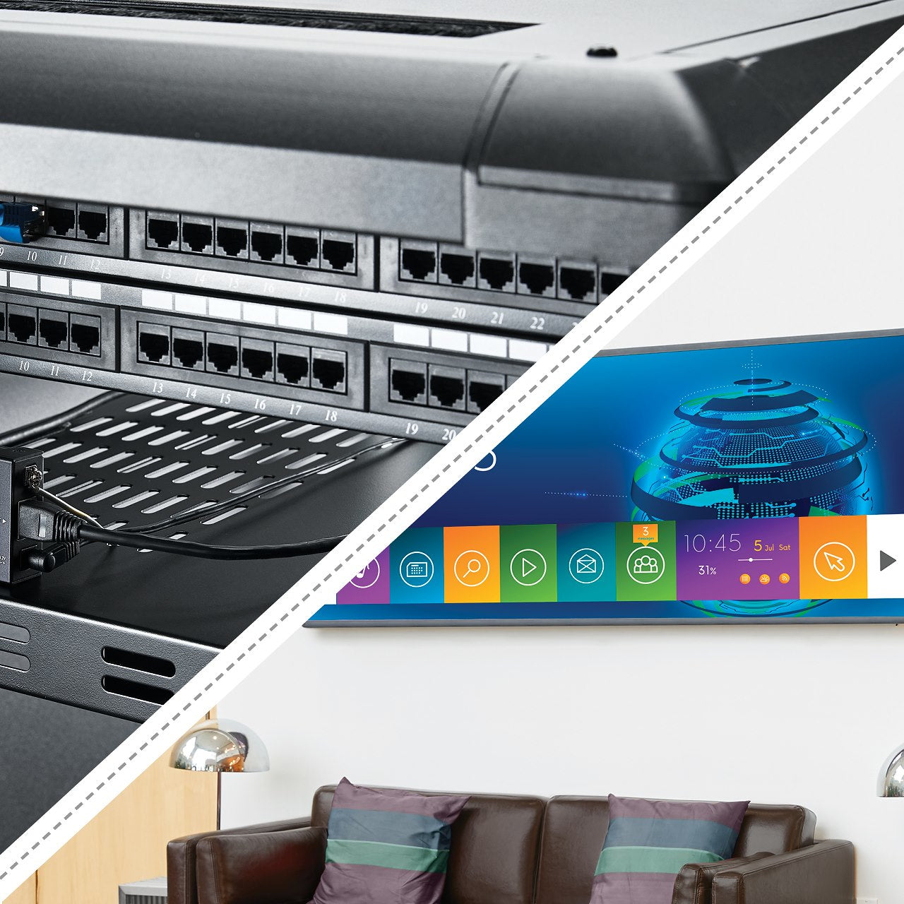 StarTech.com Extendeur HDMI sur Cat5e / 6 - Extender HDMI par RJ45 avec POC (Power over Cable)