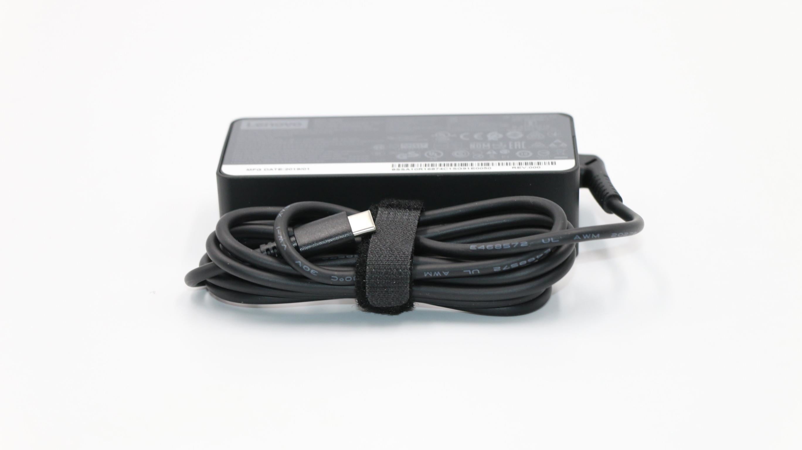 Lenovo 02DL128 adaptateur de puissance & onduleur Intérieure 65 W Noir