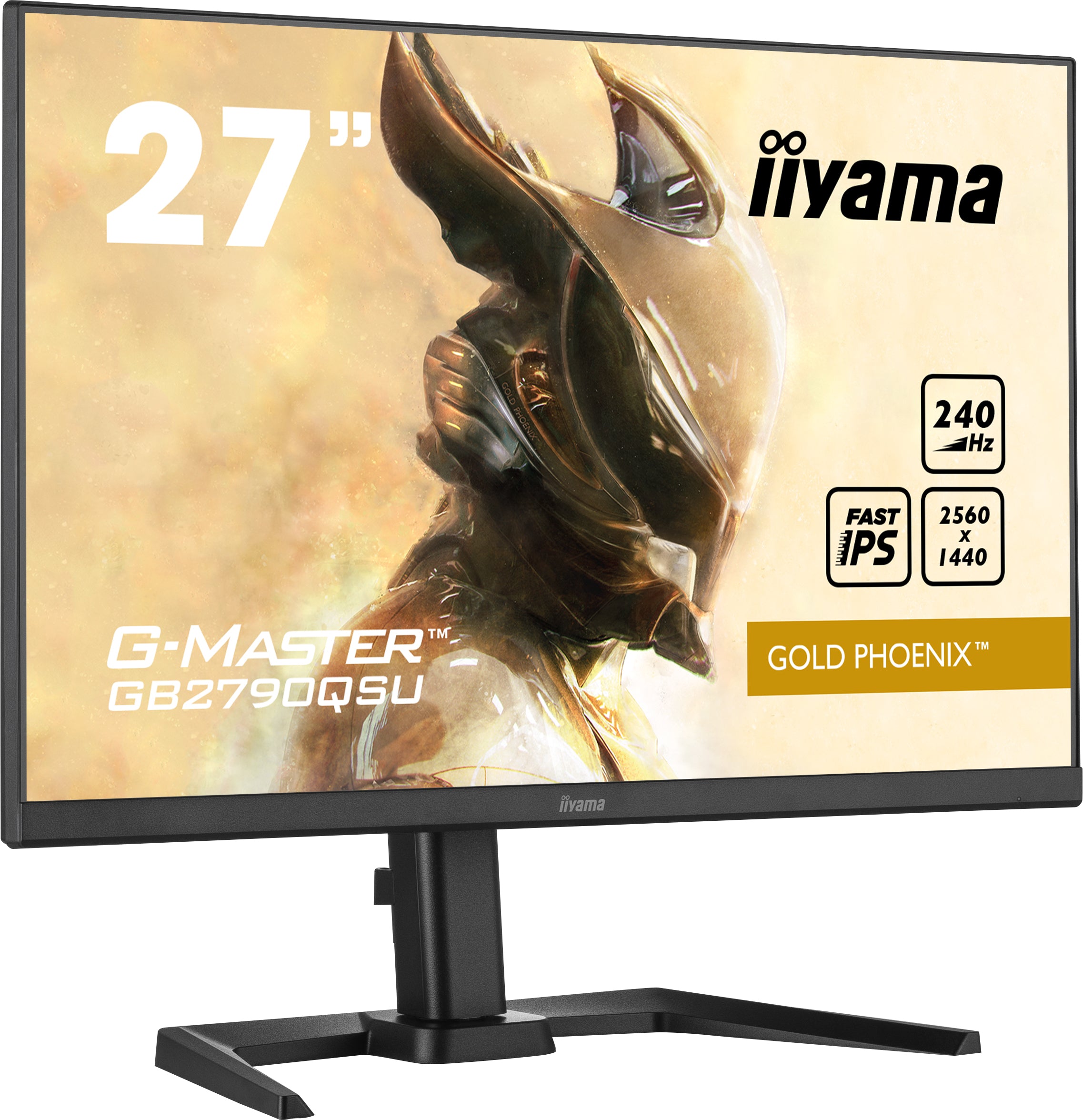 iiyama GB2790QSU-B5 écran plat de PC 68,6 cm (27") 2560 x 1440 pixels Wide Quad HD LCD Noir
