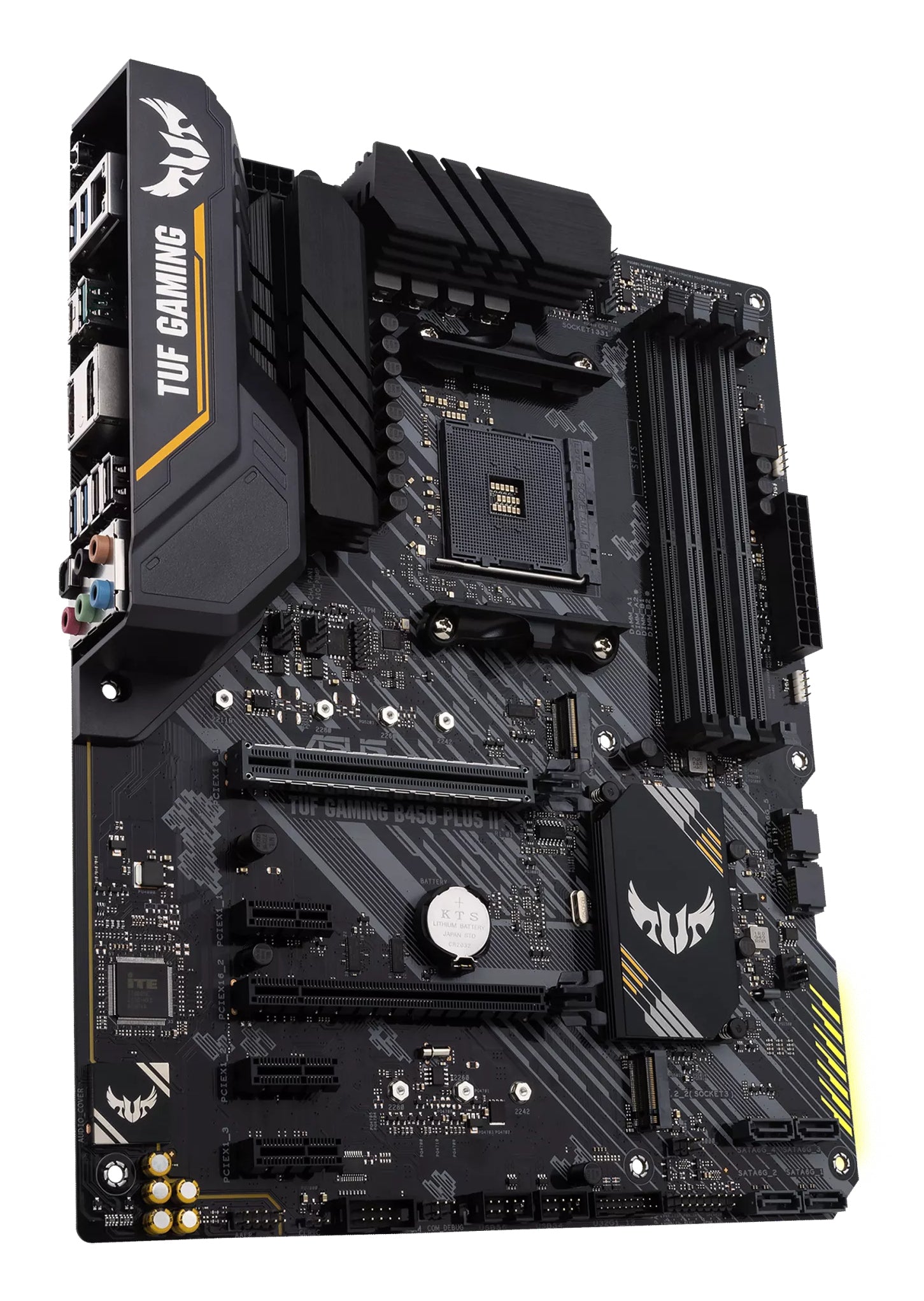 ASUS TUF GAMING B450-PLUS II AMD B450 Emplacement AM4 ATX