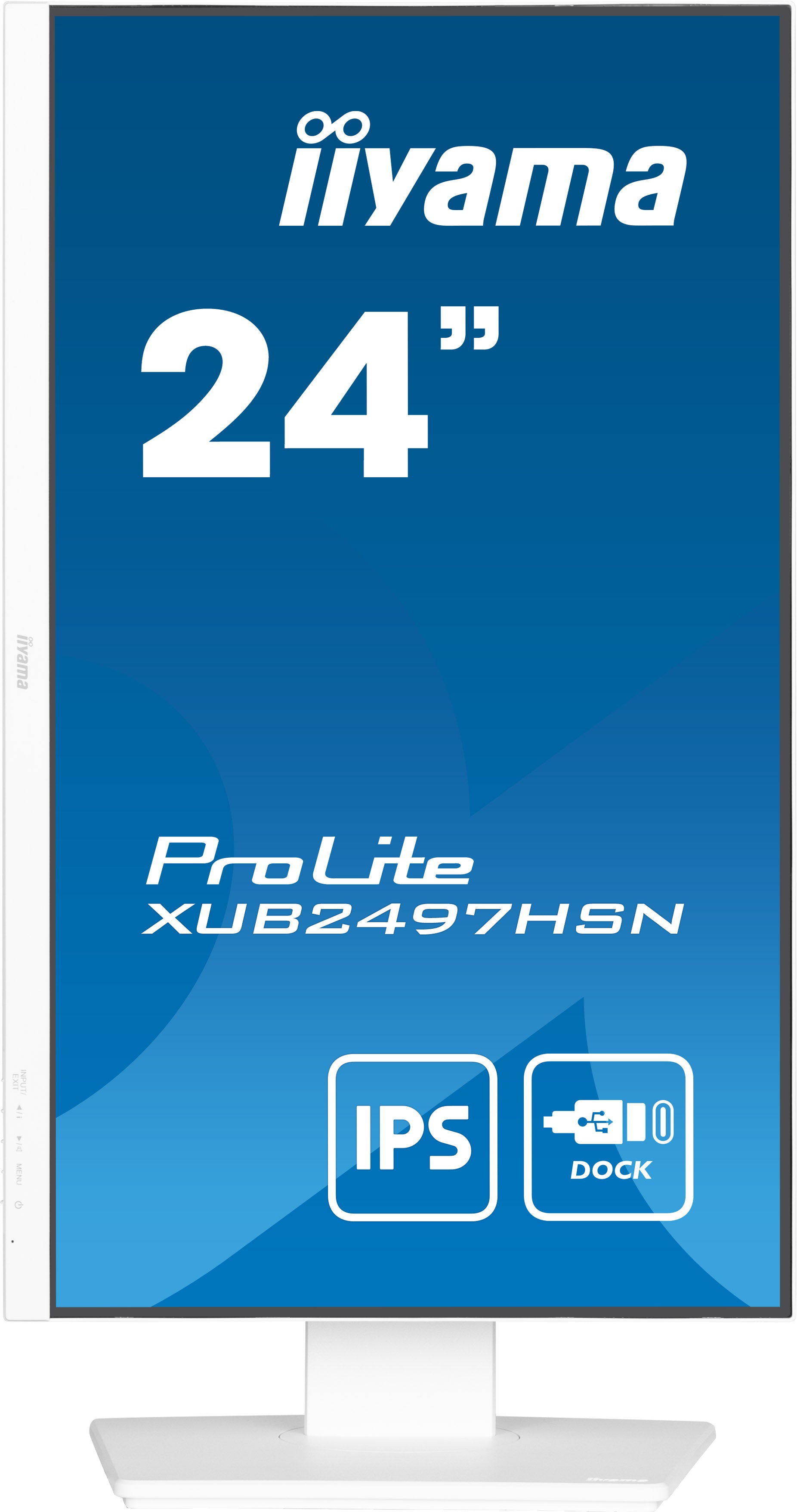 iiyama ProLite XUB2497HSN-W1 écran plat de PC 60,5 cm (23.8") 1920 x 1080 pixels Full HD LED Blanc