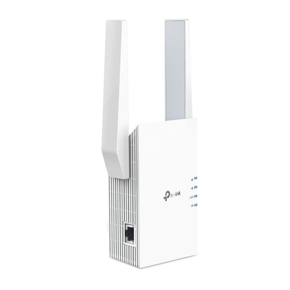TP-Link RE705X système Wi-Fi maillé Bi-bande (2,4 GHz / 5 GHz) Wi-Fi 6 (802.11ax) Blanc 1 Externe
