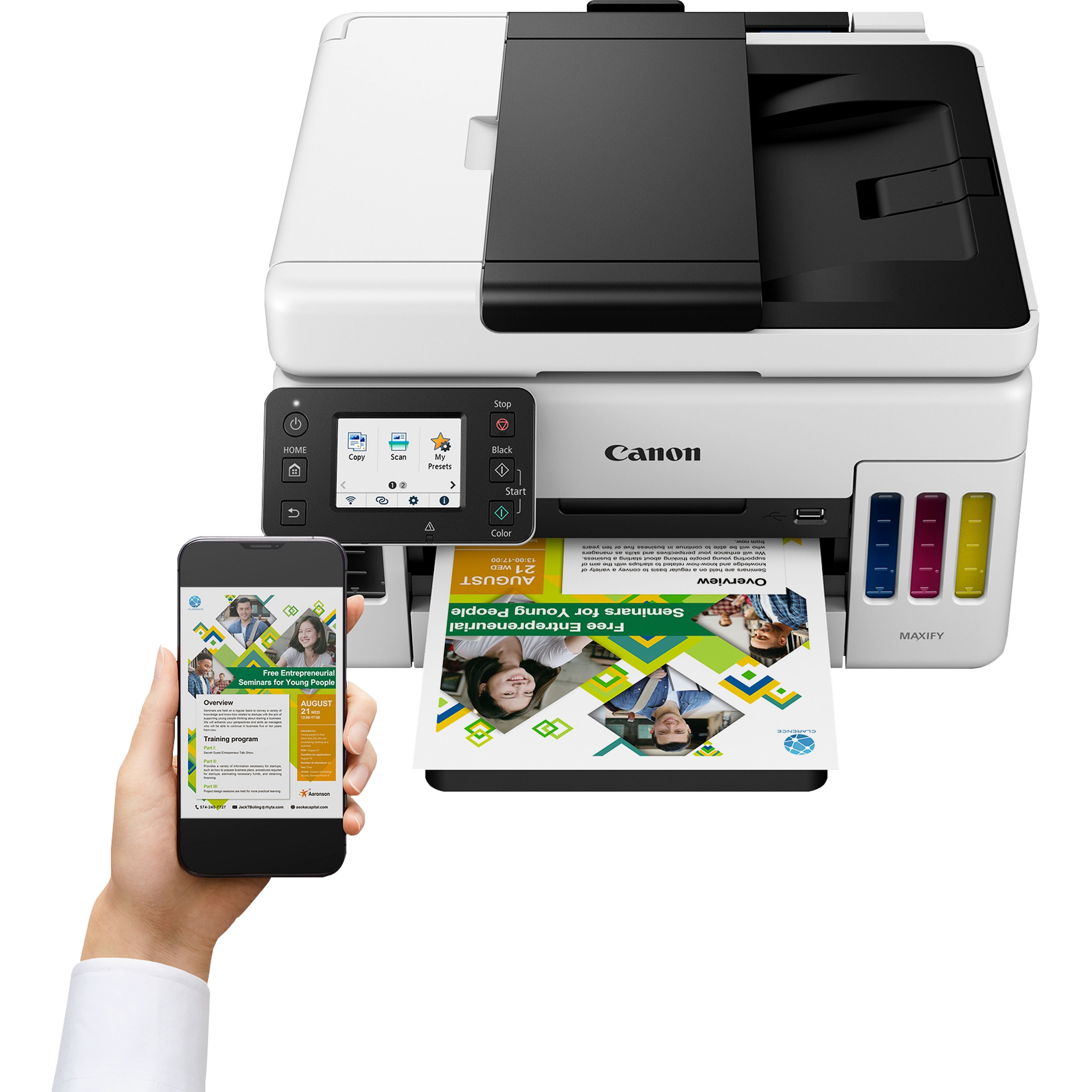 Canon MAXIFY GX6040 Jet d'encre A4 600 x 1200 DPI Wifi