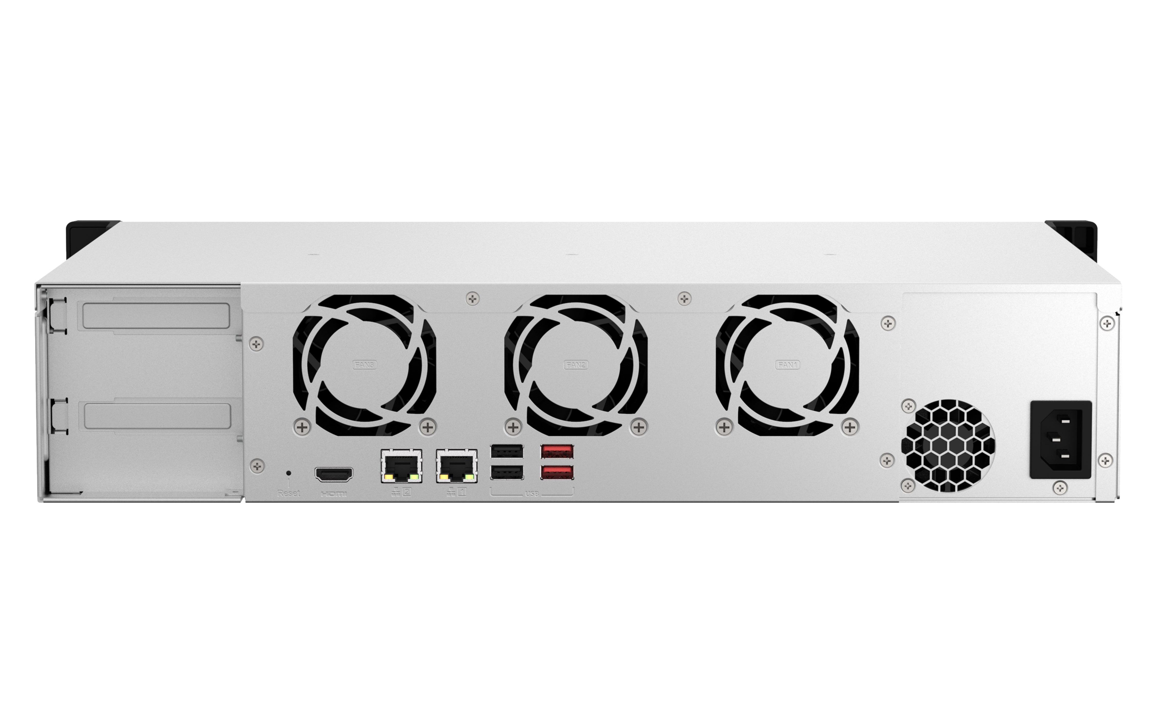 QNAP TS-864EU-8G serveur de stockage NAS Rack (2 U) Intel® Celeron® 8 Go DDR4 0 To QNAP Turbo System Noir