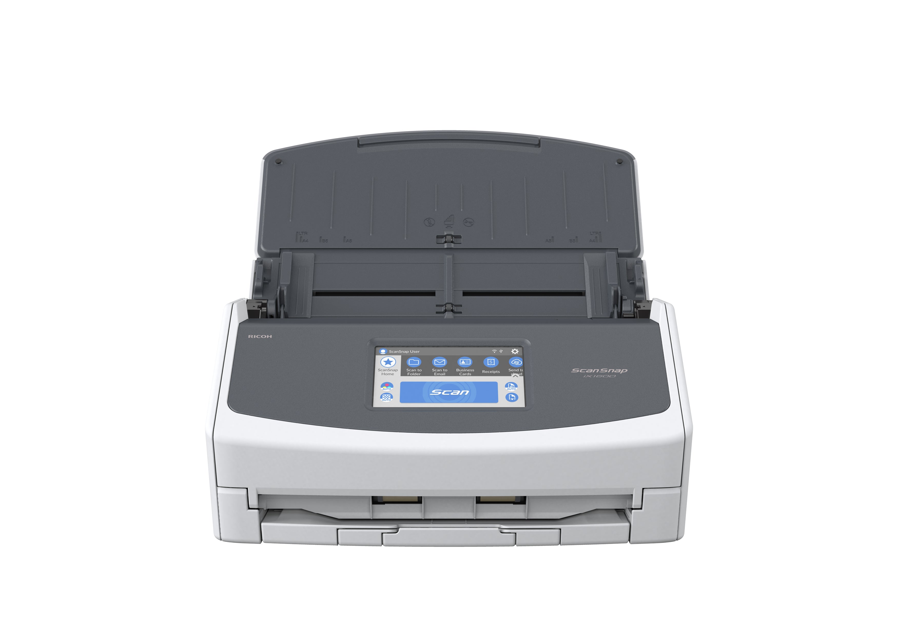 Ricoh ScanSnap iX1600 Numériseur chargeur automatique de documents (adf) + chargeur manuel 600 x 600 DPI A4 Blanc