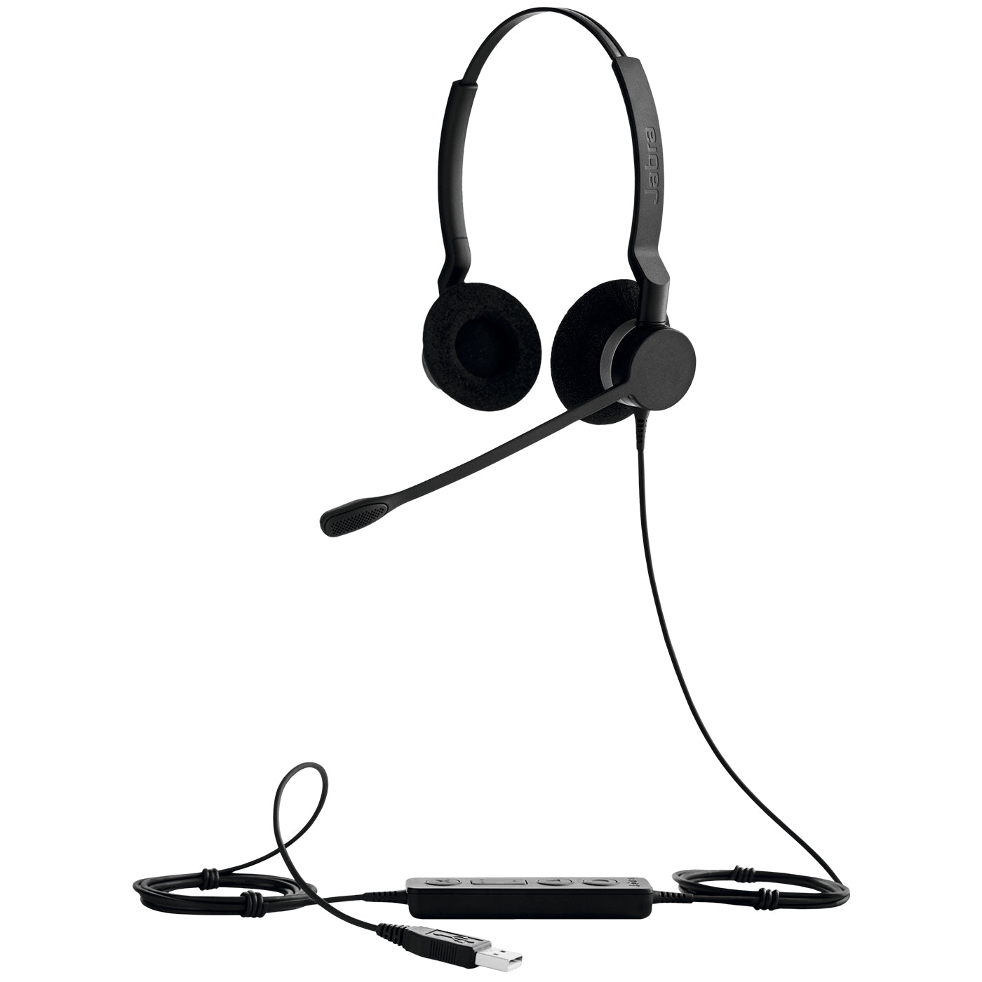 Jabra 2399-823-109 écouteur/casque Avec fil Arceau Bureau/Centre d'appels USB Type-A Noir