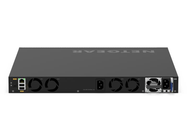 NETGEAR GSM4328-100AJS Géré L3 Gigabit Ethernet (10/100/1000) Connexion Ethernet, supportant l'alimentation via ce port (PoE) 1U Noir