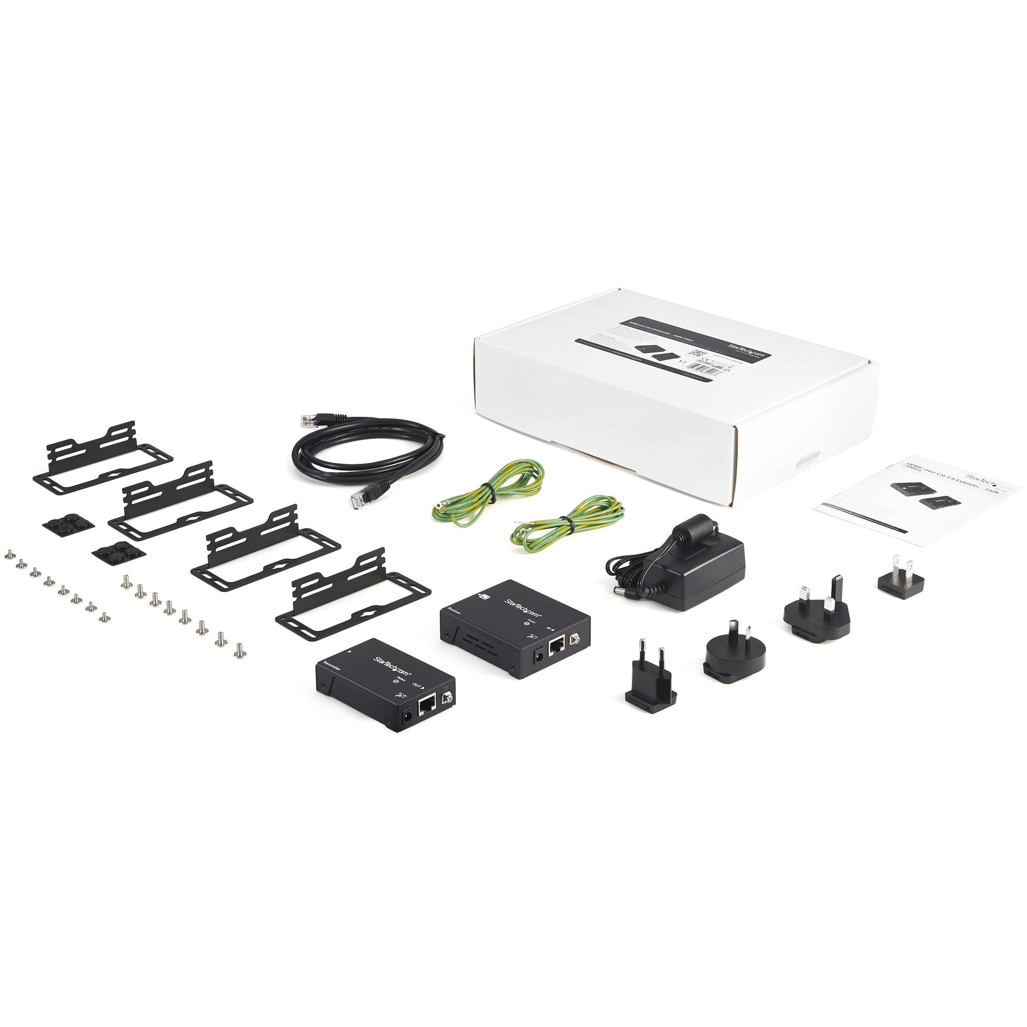 StarTech.com Extendeur HDBaseT HDMI sur Cat5e ou Cat6 jusqu'à 100 m - 4K