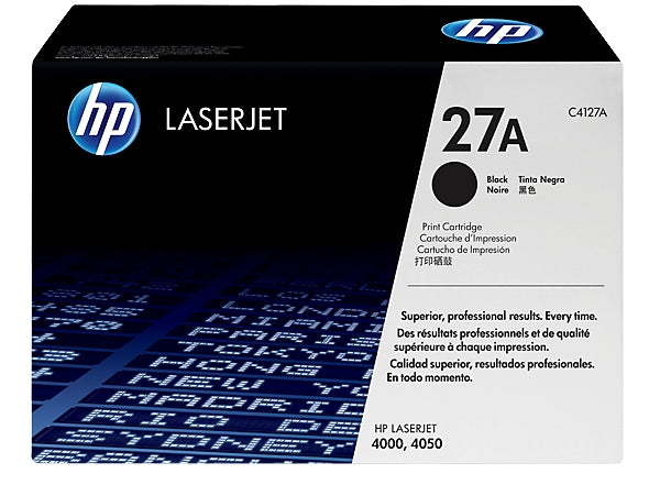HP 27X Cartouche de toner 1 pièce(s) Original Noir
