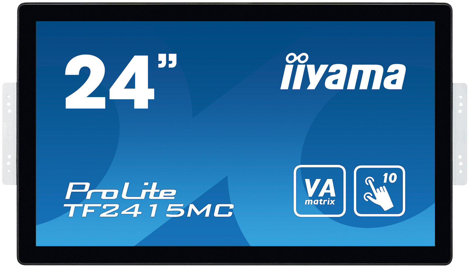 iiyama ProLite TF2415MC-B2 écran plat de PC 60,5 cm (23.8") 1920 x 1080 pixels Full HD LED Écran tactile Multi-utilisateur Noir