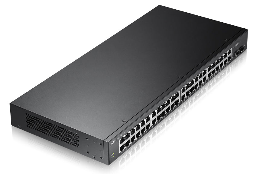 Zyxel GS1900-48-EU0102F commutateur réseau L2 Gigabit Ethernet (10/100/1000) Noir