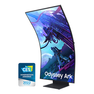 Samsung G97NC écran plat de PC 139,7 cm (55") 3840 x 2160 pixels 4K Ultra HD LED Noir