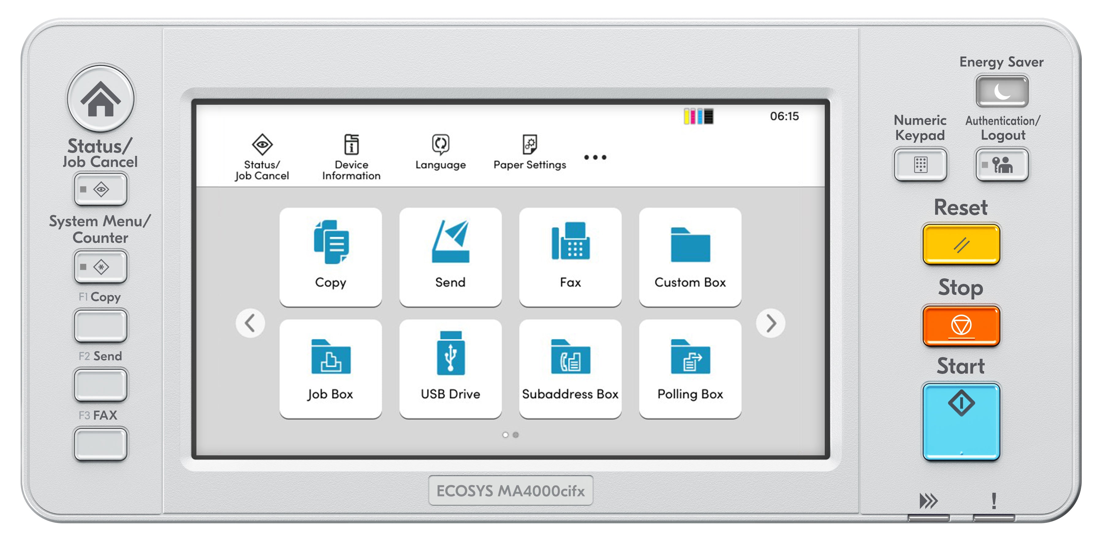KYOCERA ECOSYS MA4000cifx Laser A4 1200 x 1200 DPI 40 ppm