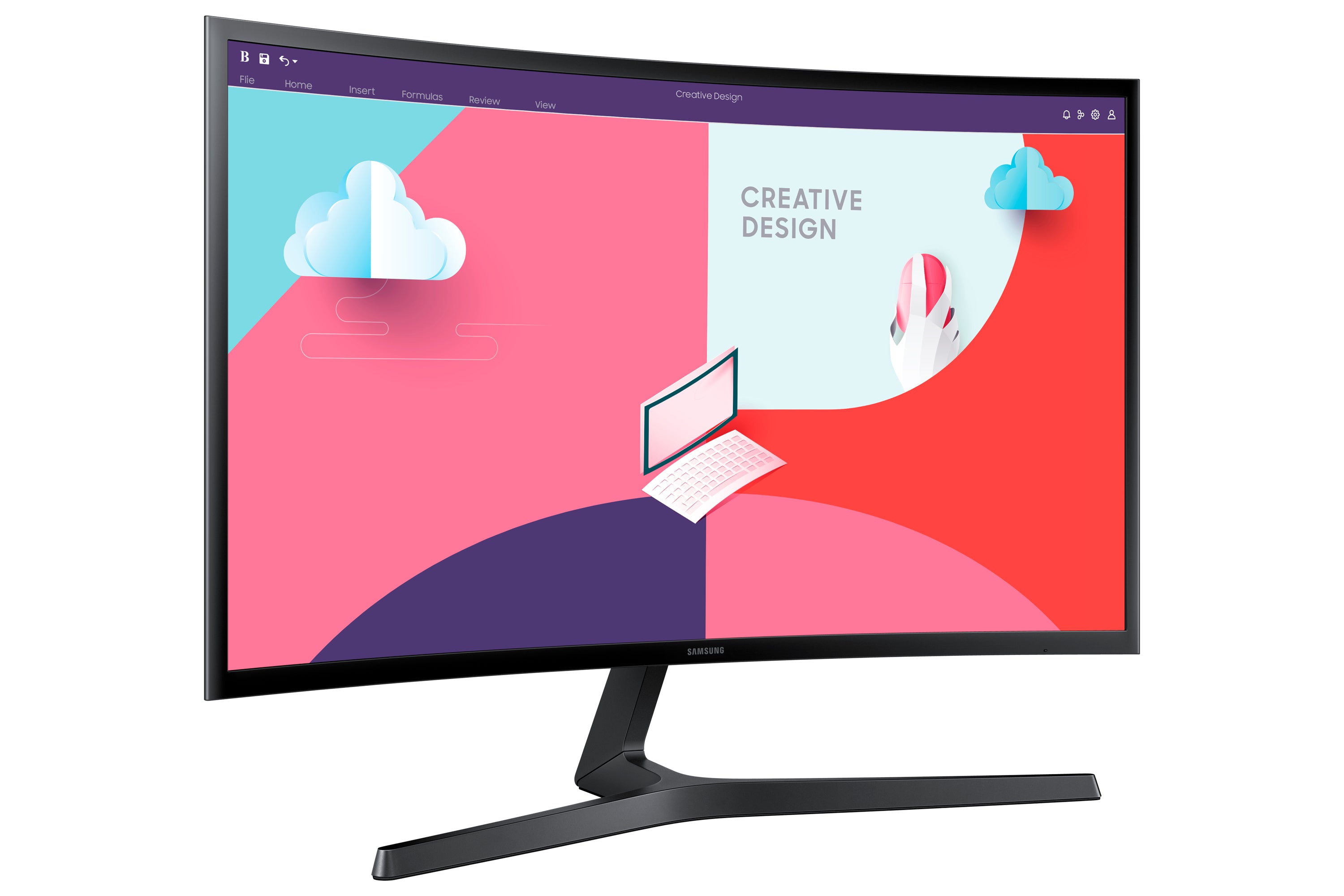 Samsung S36C LED display 61 cm (24") 1920 x 1080 pixels Full HD Noir