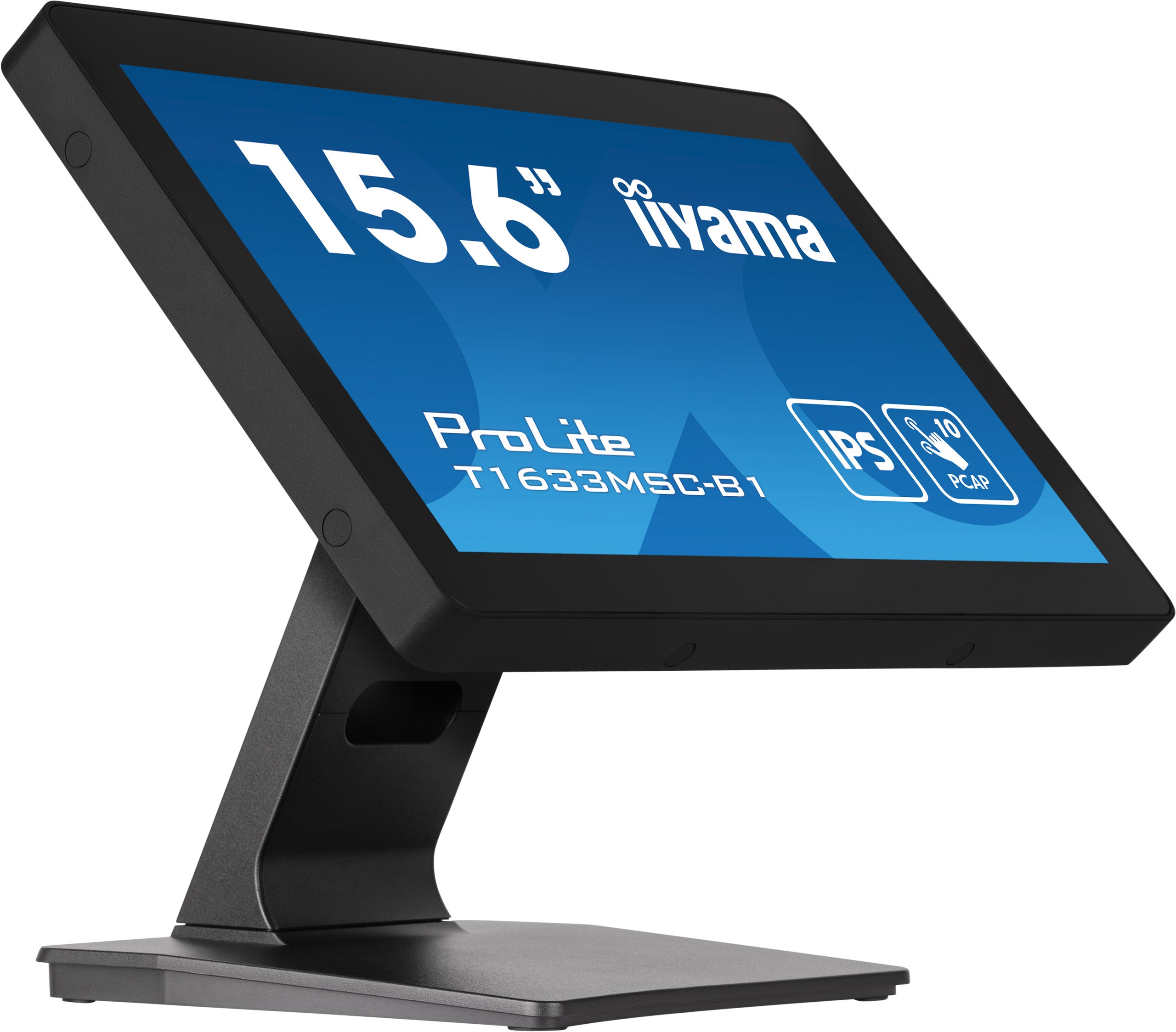 iiyama ProLite T1633MSC-B1 écran plat de PC 39,6 cm (15.6") 1920 x 1080 pixels Full HD LCD Écran tactile Noir