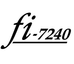 Ricoh fi-7240 Numériseur à plat et adf 600 x 600 DPI A4 Noir, Blanc