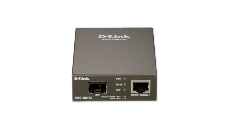 D-Link DMC-G01LC/E convertisseur de support réseau 1000 Mbit/s Gris