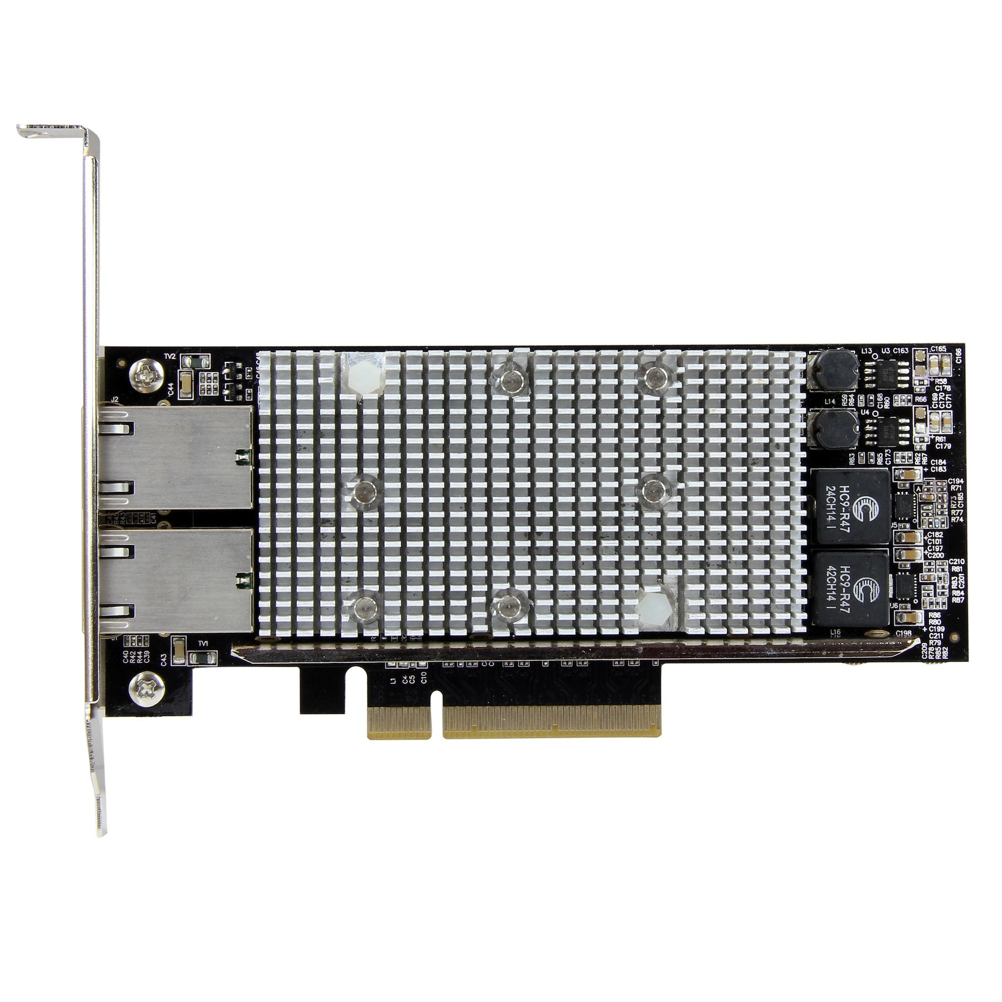 StarTech.com Carte réseau PCI Express à 2 ports 10GBase-T Ethernet avec chipset Intel X540