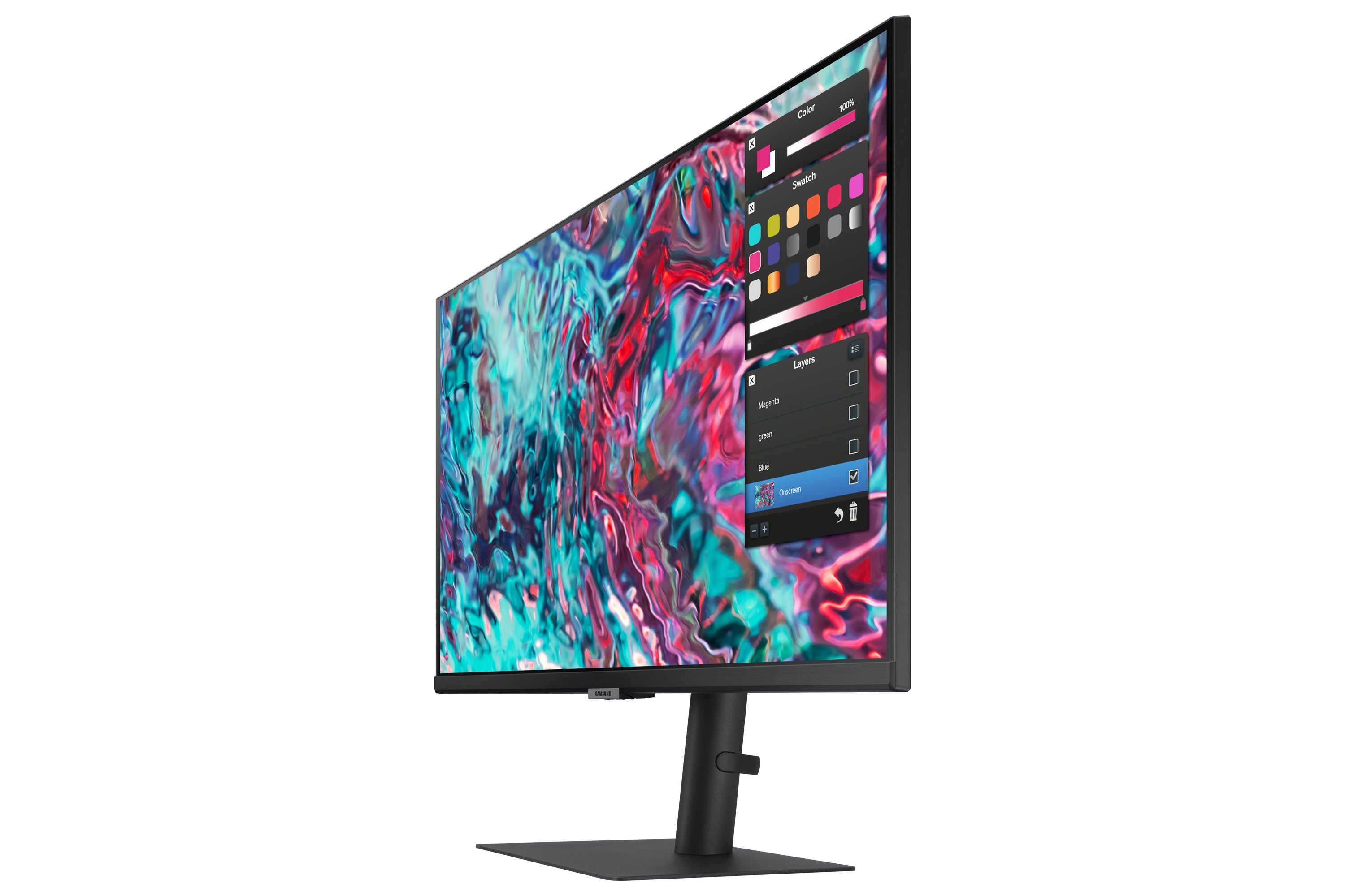 Samsung S80TB LED display 68,6 cm (27") 3840 x 2160 pixels 4K Ultra HD Noir