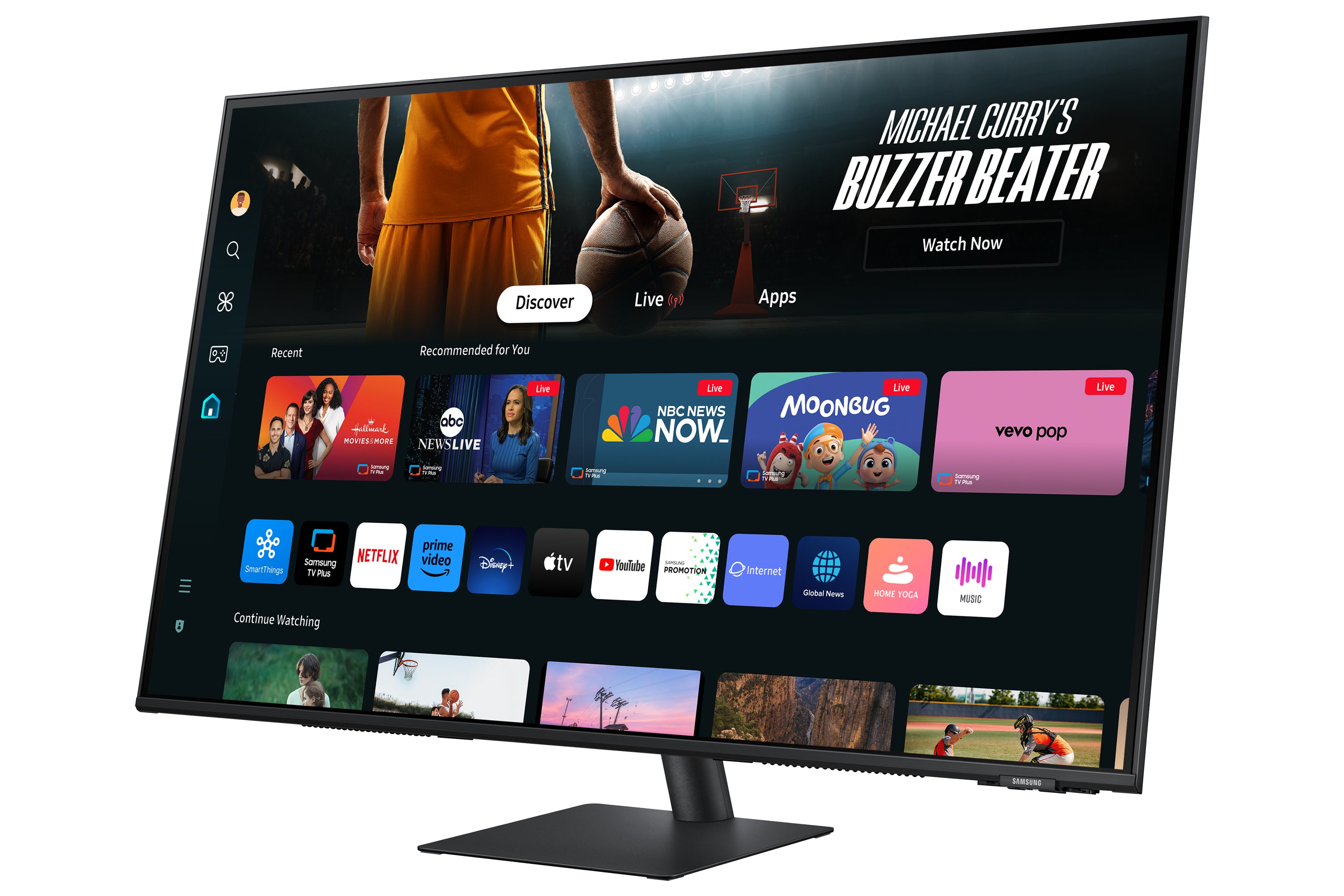 Samsung M70D écran plat de PC 109,2 cm (43") 3840 x 2160 pixels 4K Ultra HD LCD Noir