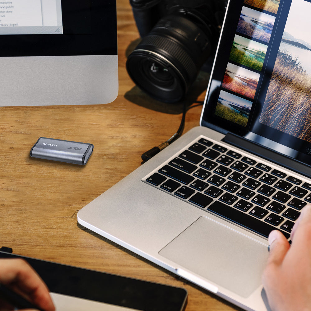 ADATA Elite SE880 4 To USB Type-C USB 3.2 Gen 2x2 Gris