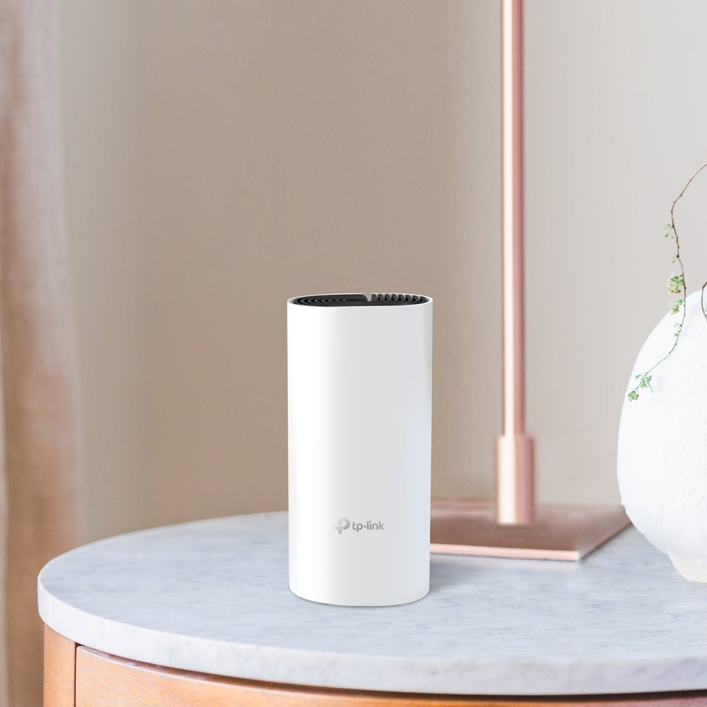 TP-Link Deco E4 (1-pack) Bi-bande (2,4 GHz / 5 GHz) Wi-Fi 5 (802.11ac) Blanc, Gris Interne