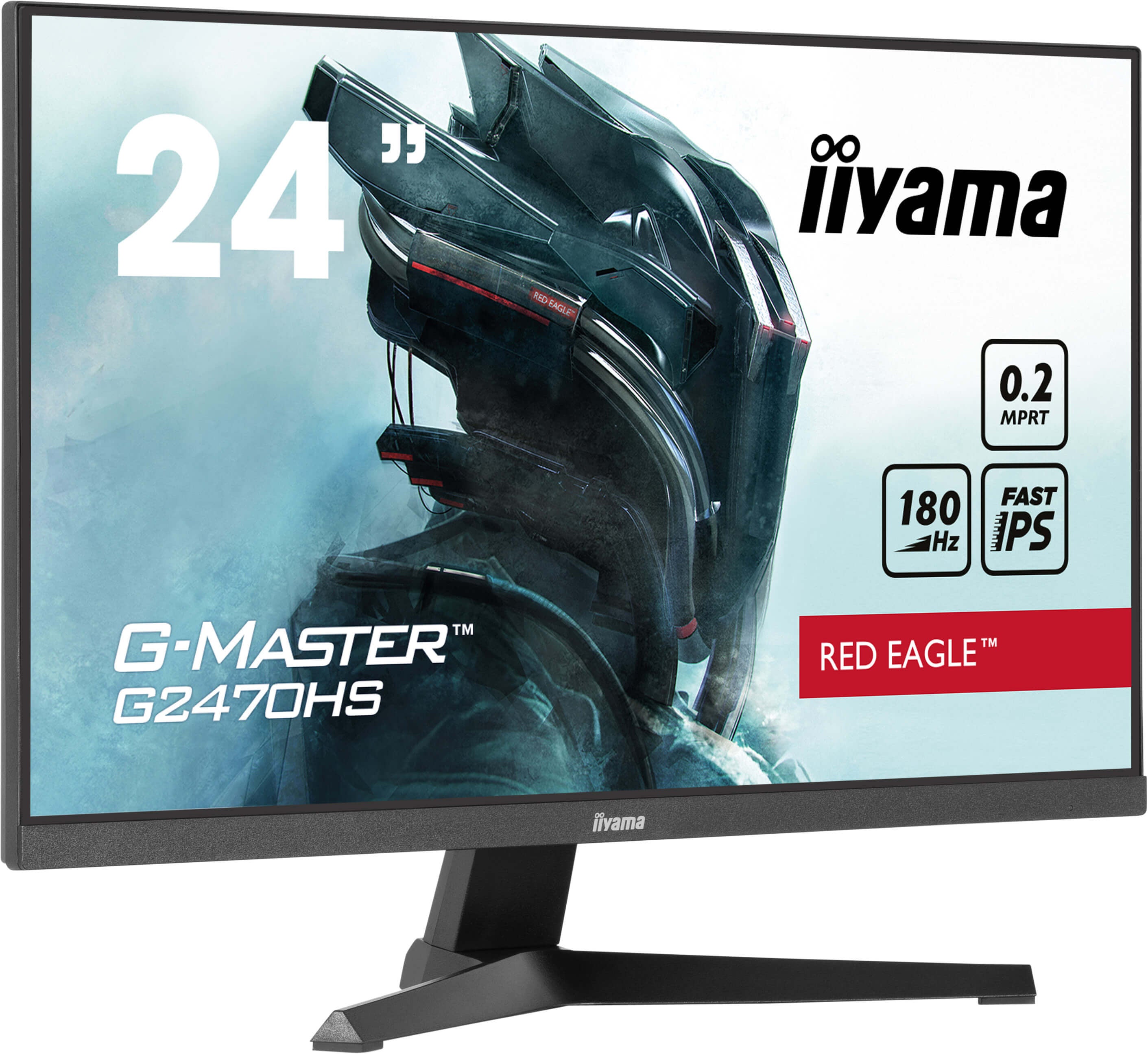 iiyama G-MASTER G2470HS-B1 écran plat de PC 60,5 cm (23.8") 1920 x 1080 pixels Full HD LCD Noir