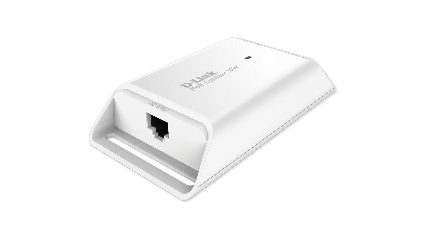 D-Link DPE-301GS séparateur voix-données Connexion Ethernet, supportant l'alimentation via ce port (PoE) Blanc