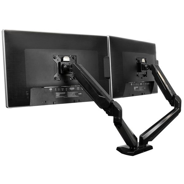 StarTech.com Support de bureau pour 2 écrans avec 2 ports USB et audio passthrough intégrés
