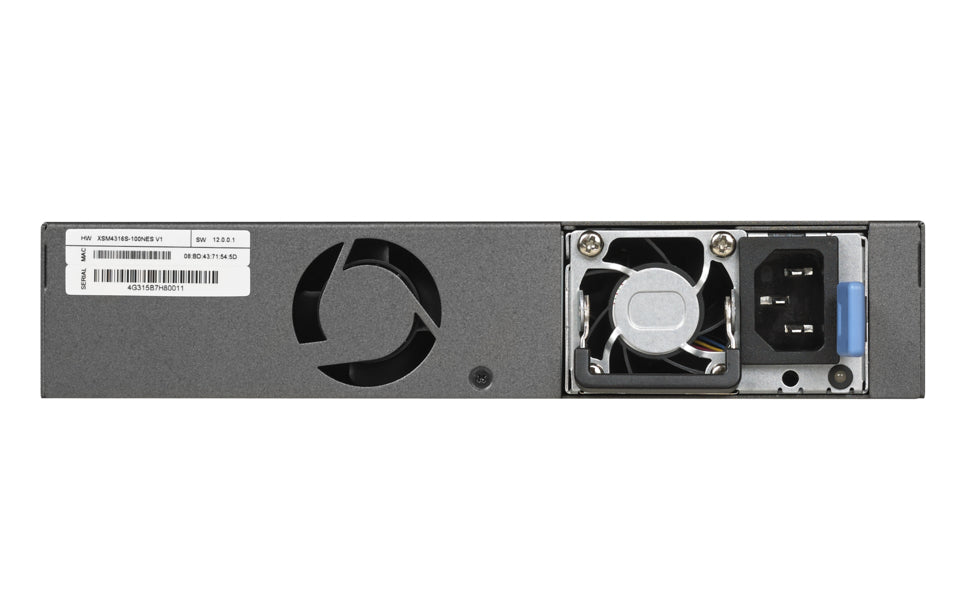 NETGEAR M4300-8X8F Géré L3 10G Ethernet (100/1000/10000) 1U Noir