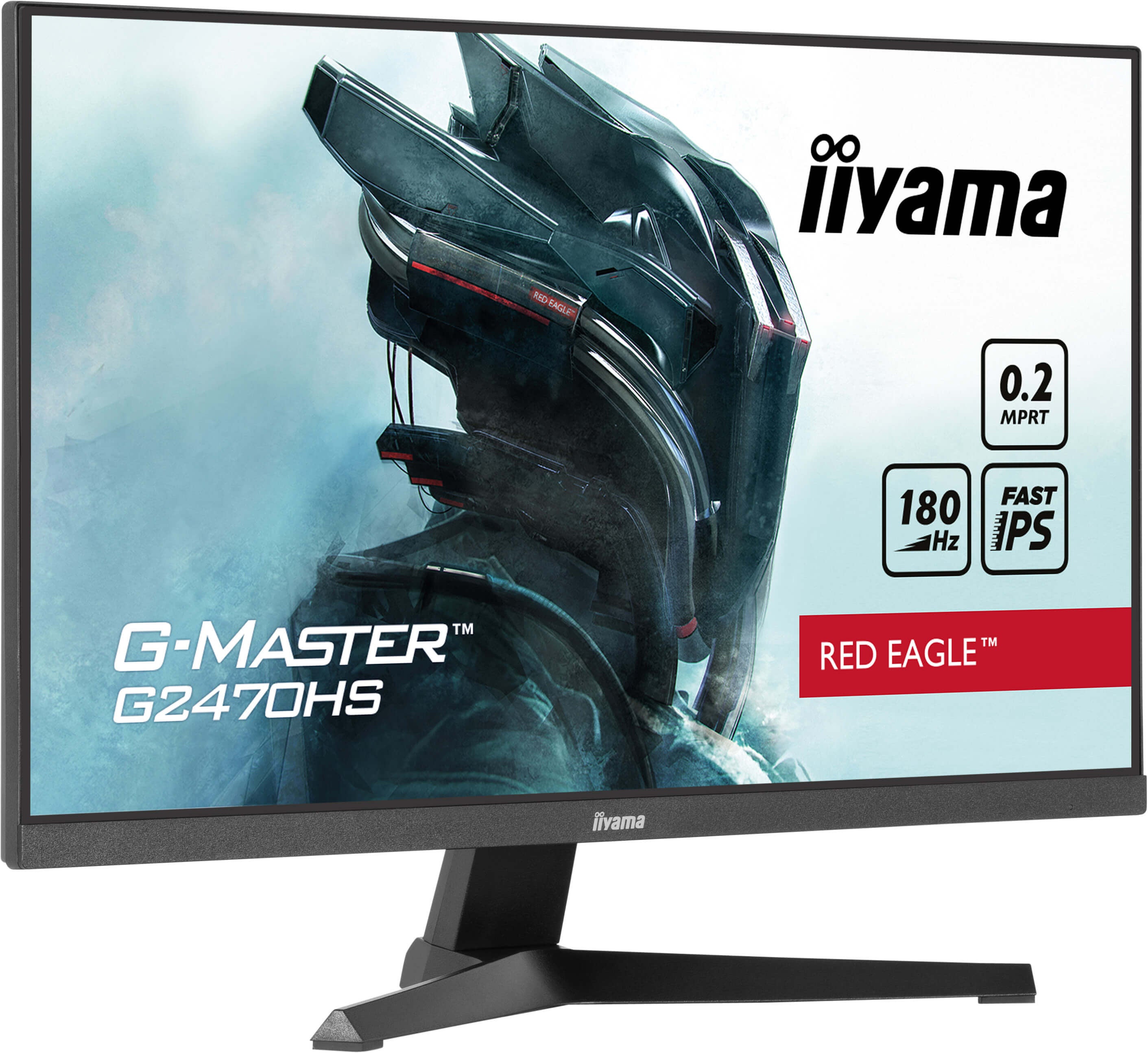 iiyama G-MASTER G2470HS-B1 écran plat de PC 60,5 cm (23.8") 1920 x 1080 pixels Full HD LCD Noir