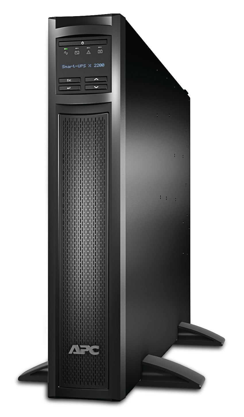 APC Smart-UPS X SMX2200R2HVNC - 2200VA, 8x C13 + 1x C19 sortie, USB, runtime extensible, NMC