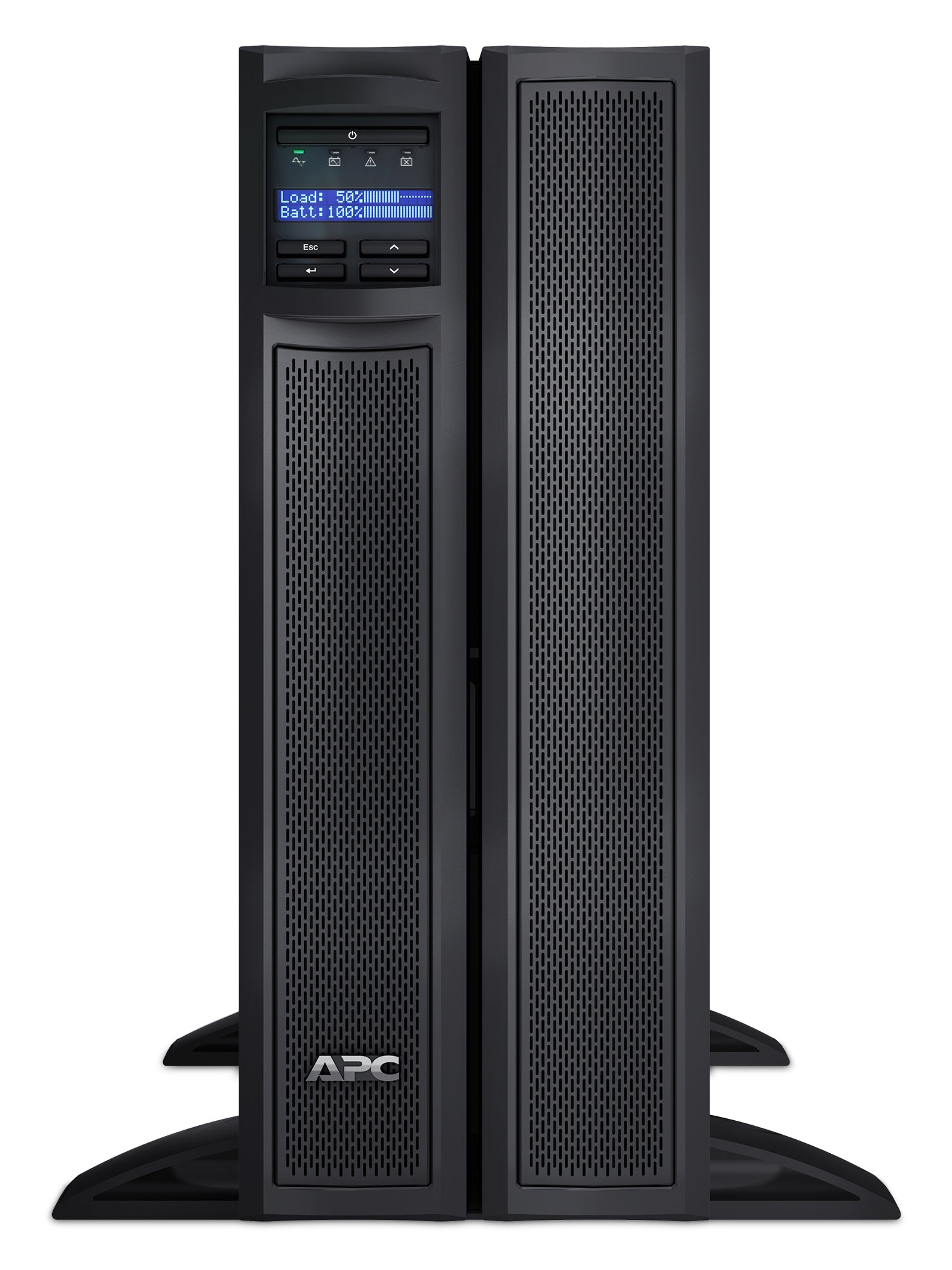 APC Smart-UPS X SMX2200HVNC - 2200VA, 8x C13 + 2x C19 sortie, USB, runtime extensible, profondeur limitée, NMC