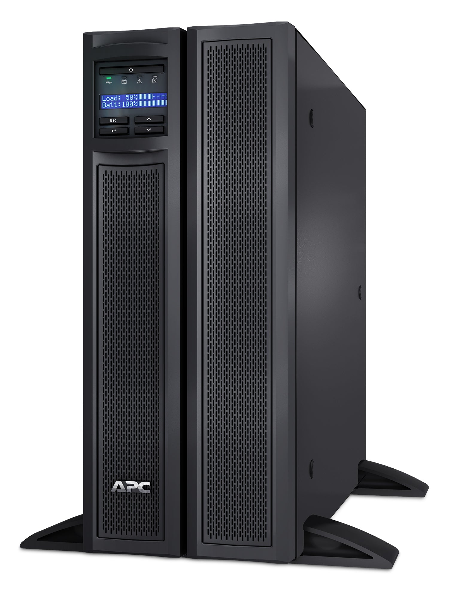 APC Smart-UPS X SMX2200HVNC - 2200VA, 8x C13 + 2x C19 sortie, USB, runtime extensible, profondeur limitée, NMC