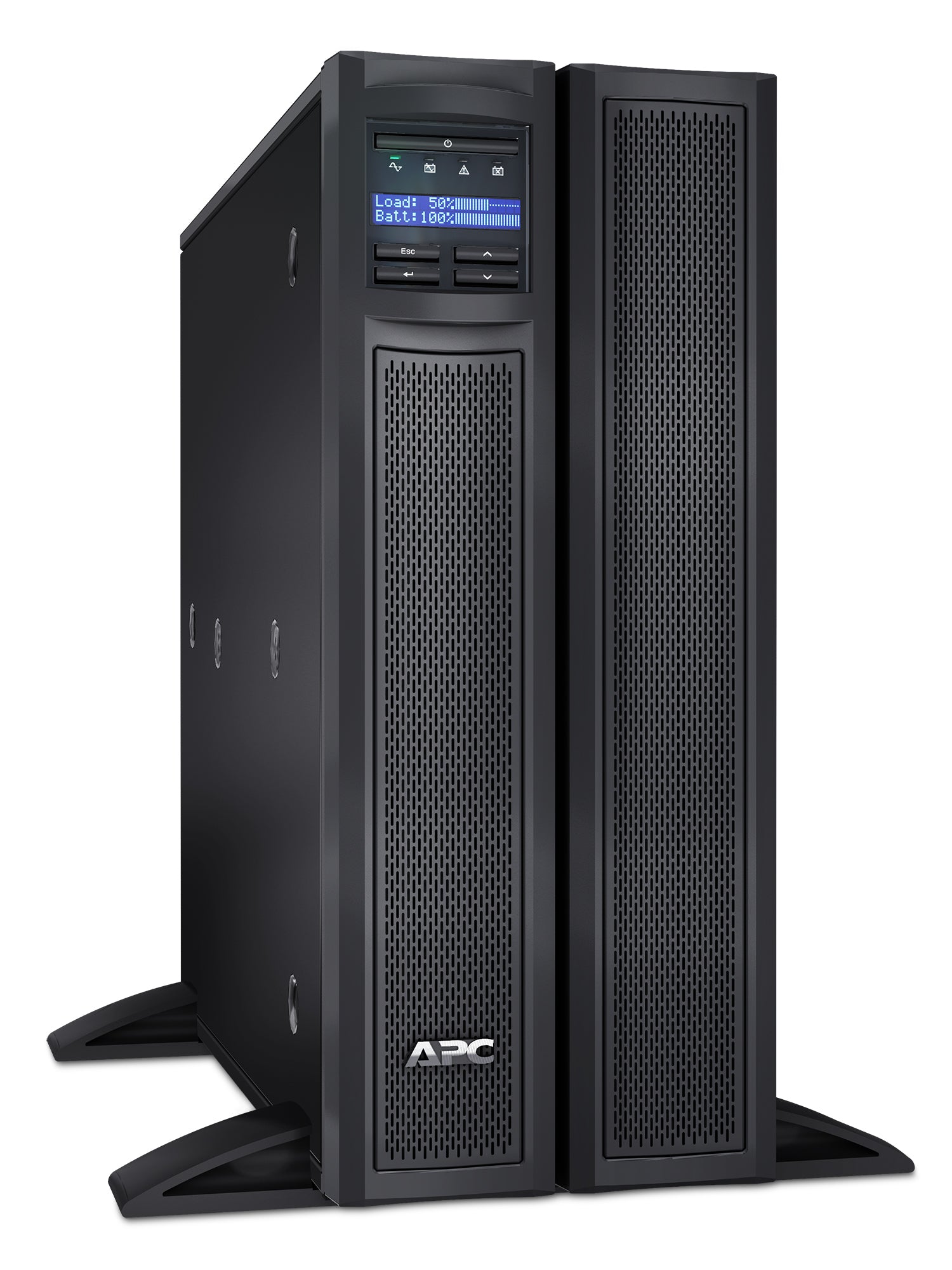 APC Smart-UPS X SMX2200HVNC - 2200VA, 8x C13 + 2x C19 sortie, USB, runtime extensible, profondeur limitée, NMC