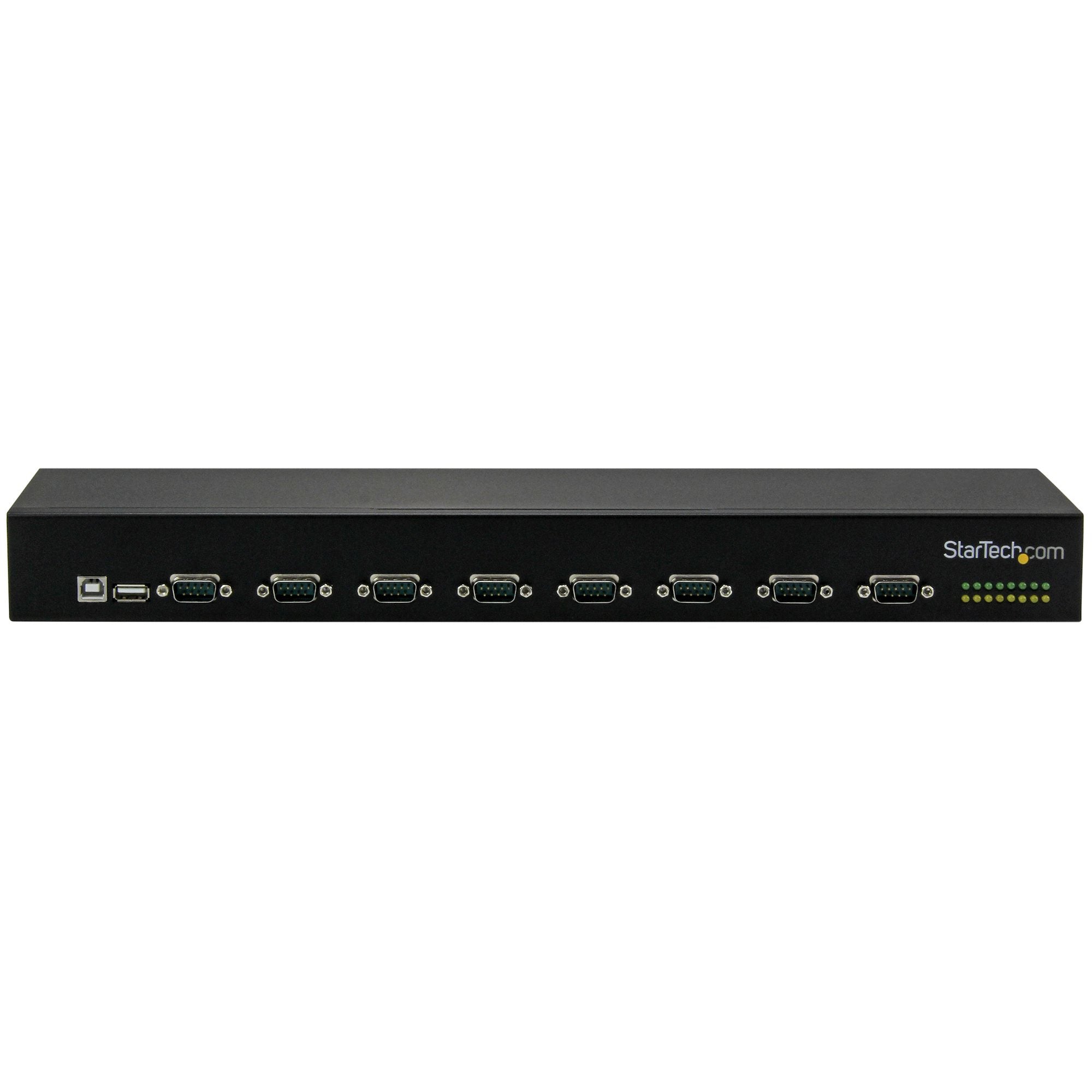 StarTech.com Hub série RS232 à 8 ports - Adaptateur USB vers 8x DB9 RS232 à montage en rack