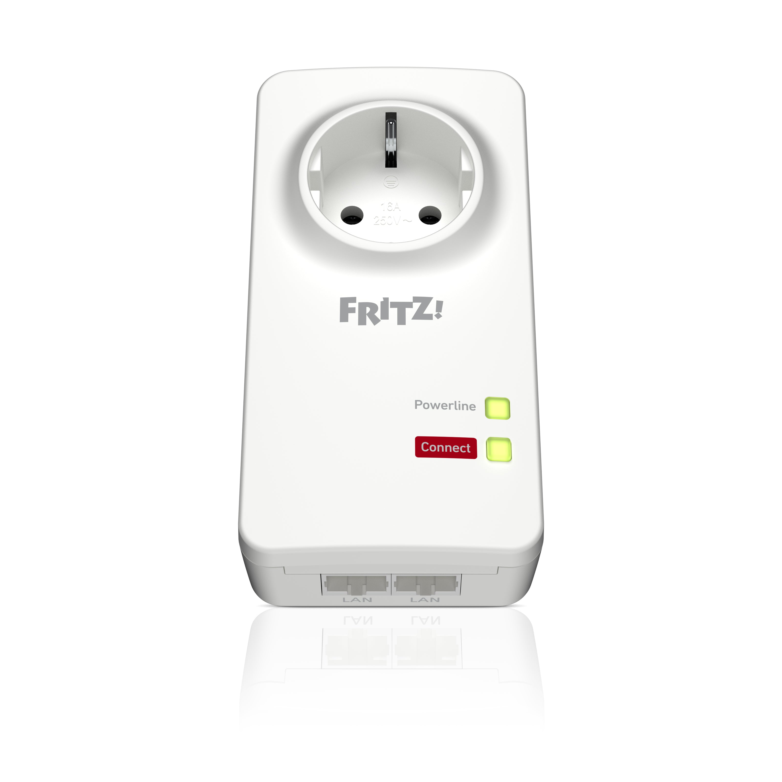 FRITZ!Powerline 1220 1200 Mbit/s Ethernet/LAN Blanc 1 pièce(s)