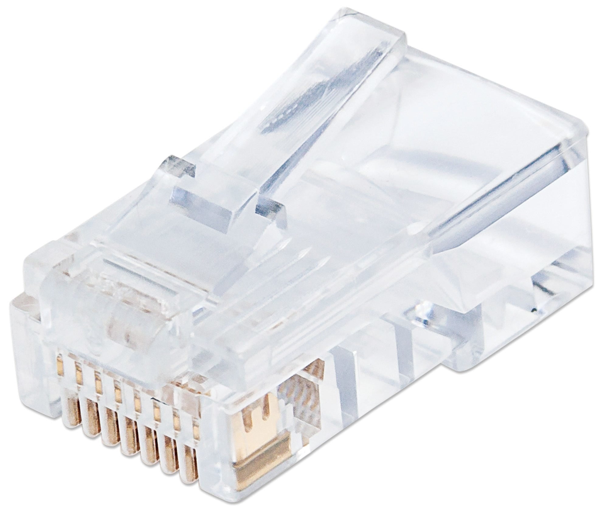 Intellinet 790512 connecteur de fils RJ45 Transparent