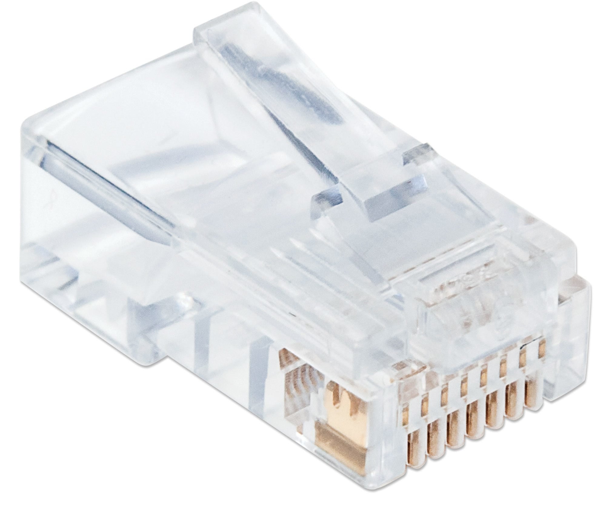 Intellinet 790512 connecteur de fils RJ45 Transparent