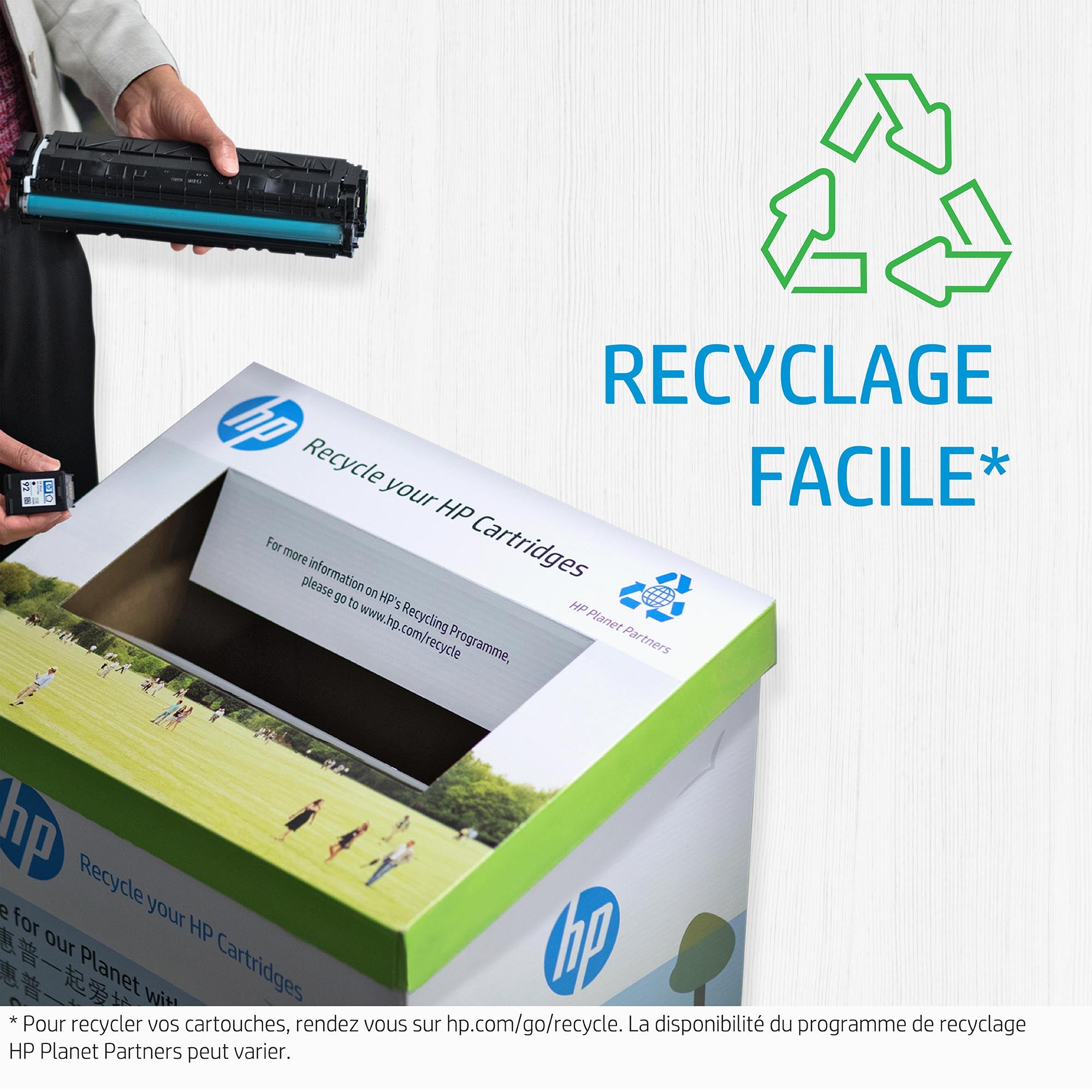 HP 312X pack de 2 toners LaserJet Noirs grande capacité authentiques