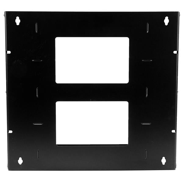 StarTech.com Rack Réseau Mural 8U à 2 Montants avec Étagère Intégrée, Rack de Données Mural avec Profondeur Ajustable pour Équipement AV/Ordinateur/IT, Petit Rack de Serveur Mural - Conforme TAA