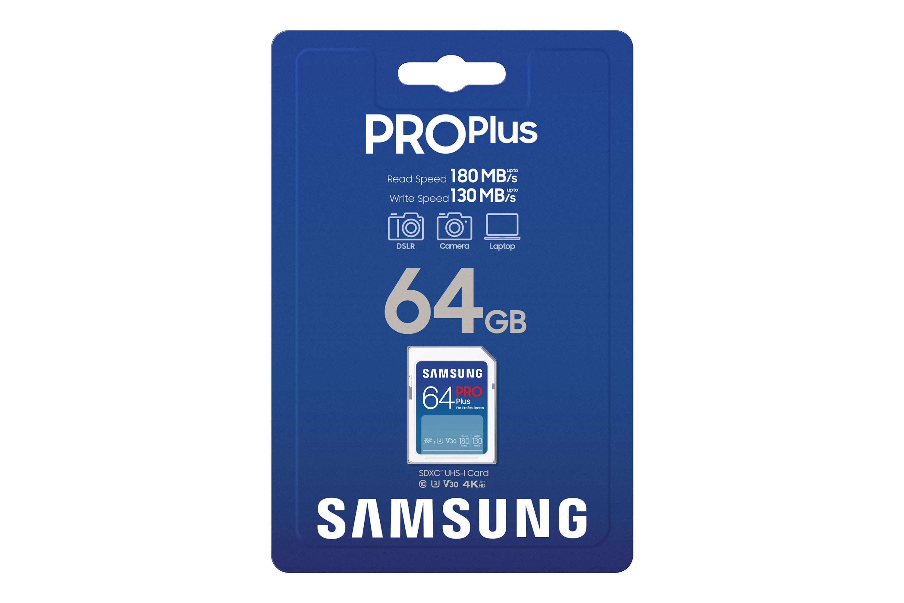 Samsung MB-SD64S/EU mémoire flash 64 Go SD UHS-I Classe 3