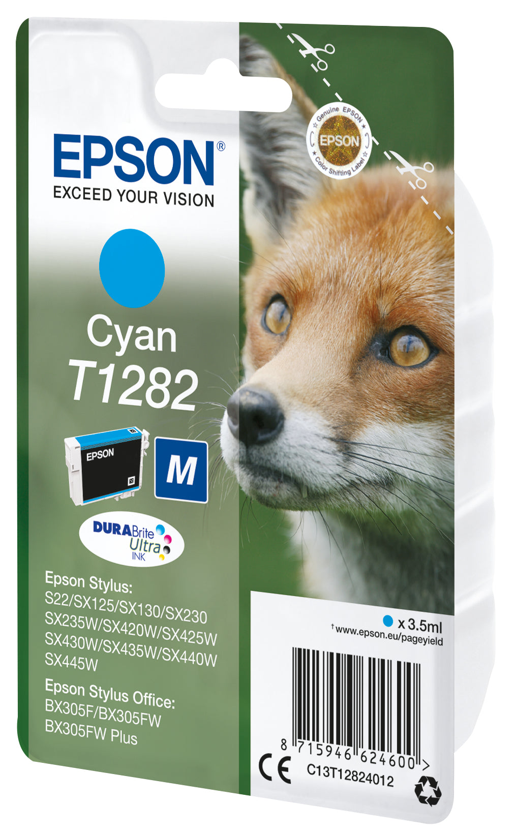 Epson Fox Cartouche "Renard" - Encre DURABrite Ultra C